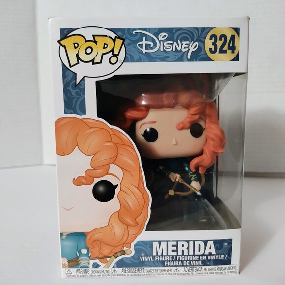Pop! Disney Princess - Merida with Bow #324 - Picture 1 of 6